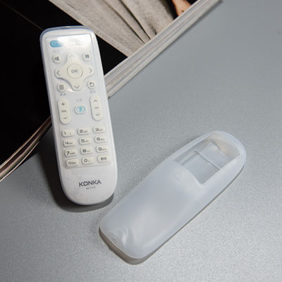 Cubiertas protectoras teledirigidas del silicón transparente para KONKA TV