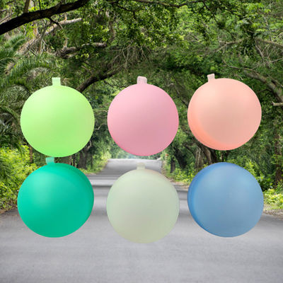Globos reutilizables de las bolas de la bomba del agua del silicón para los juegos del agua de la playa de la piscina de los niños
