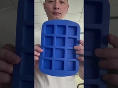 Molde libre fácil reutilizable de encargo del fabricante del cubo de hielo del silicón de la categoría alimenticia del lanzamiento BPA para los cubos de hielo